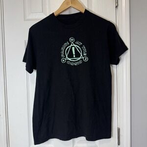 Panic At The Disco Black Graphic Band T-Shirt Small
